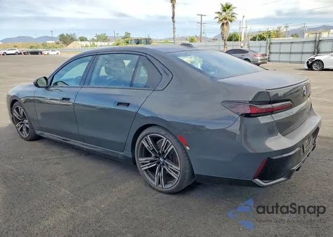 2023 BMW 740 I из США, поврежденный, VIN WBA23EH00PCM06402